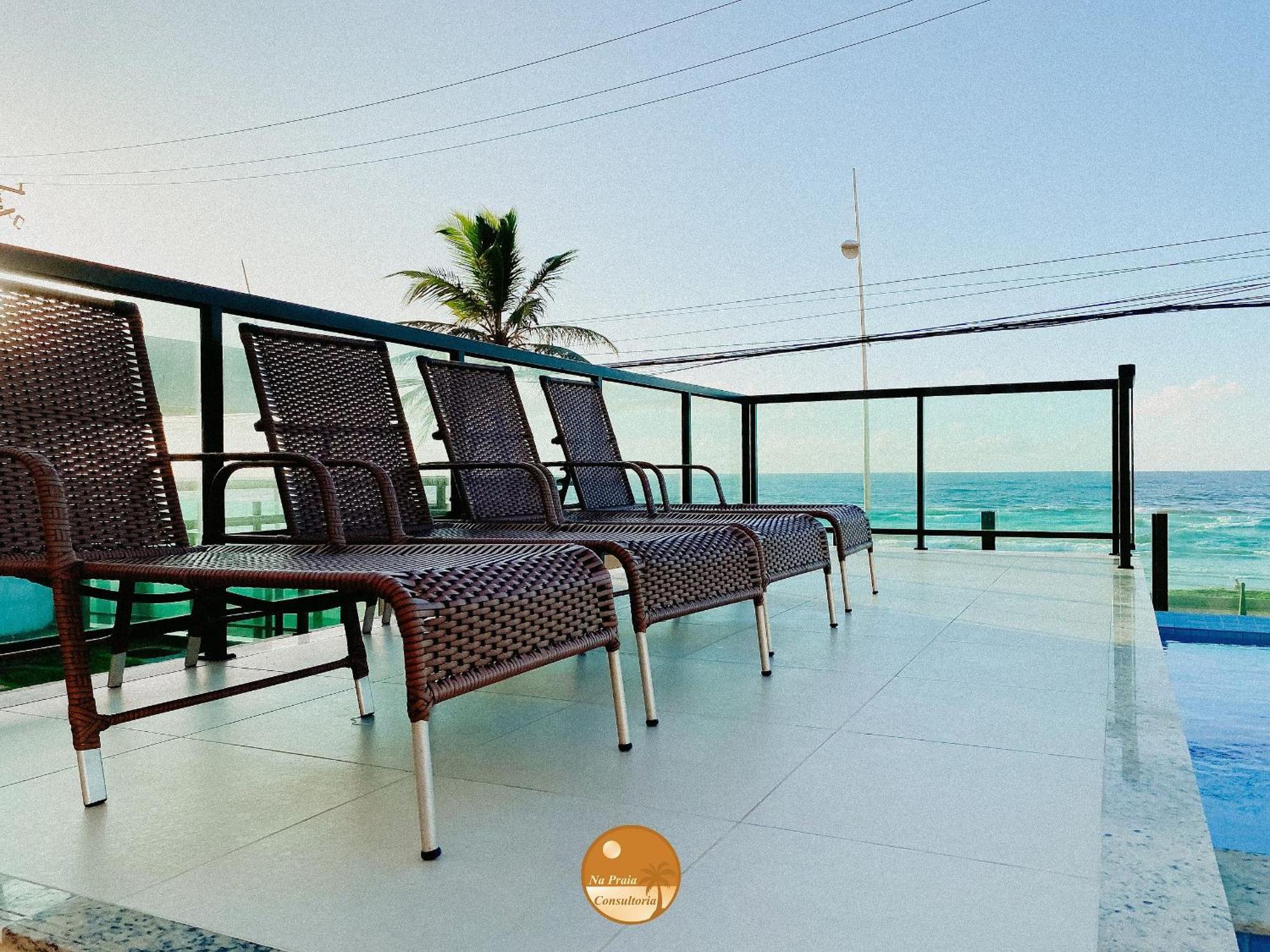Ferienwohnung Pe Na Areia, Piscina Borda Infinita, Vaga De Garagem, Portaria 24 Hs Salvador da Bahia Exterior foto
