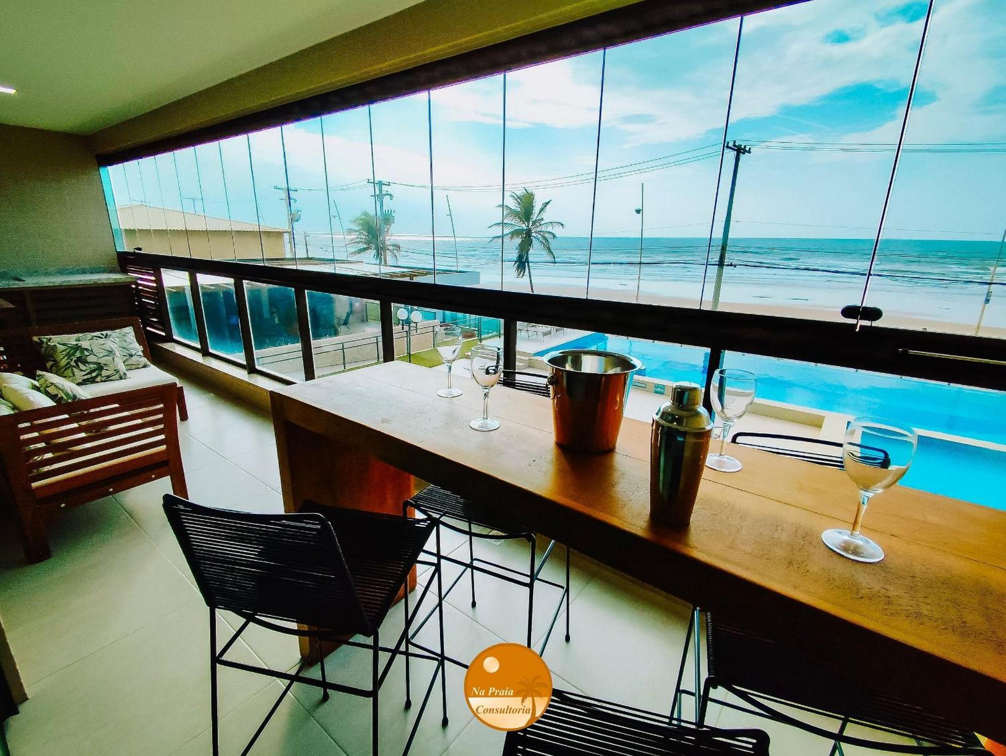 Ferienwohnung Pe Na Areia, Piscina Borda Infinita, Vaga De Garagem, Portaria 24 Hs Salvador da Bahia Zimmer foto