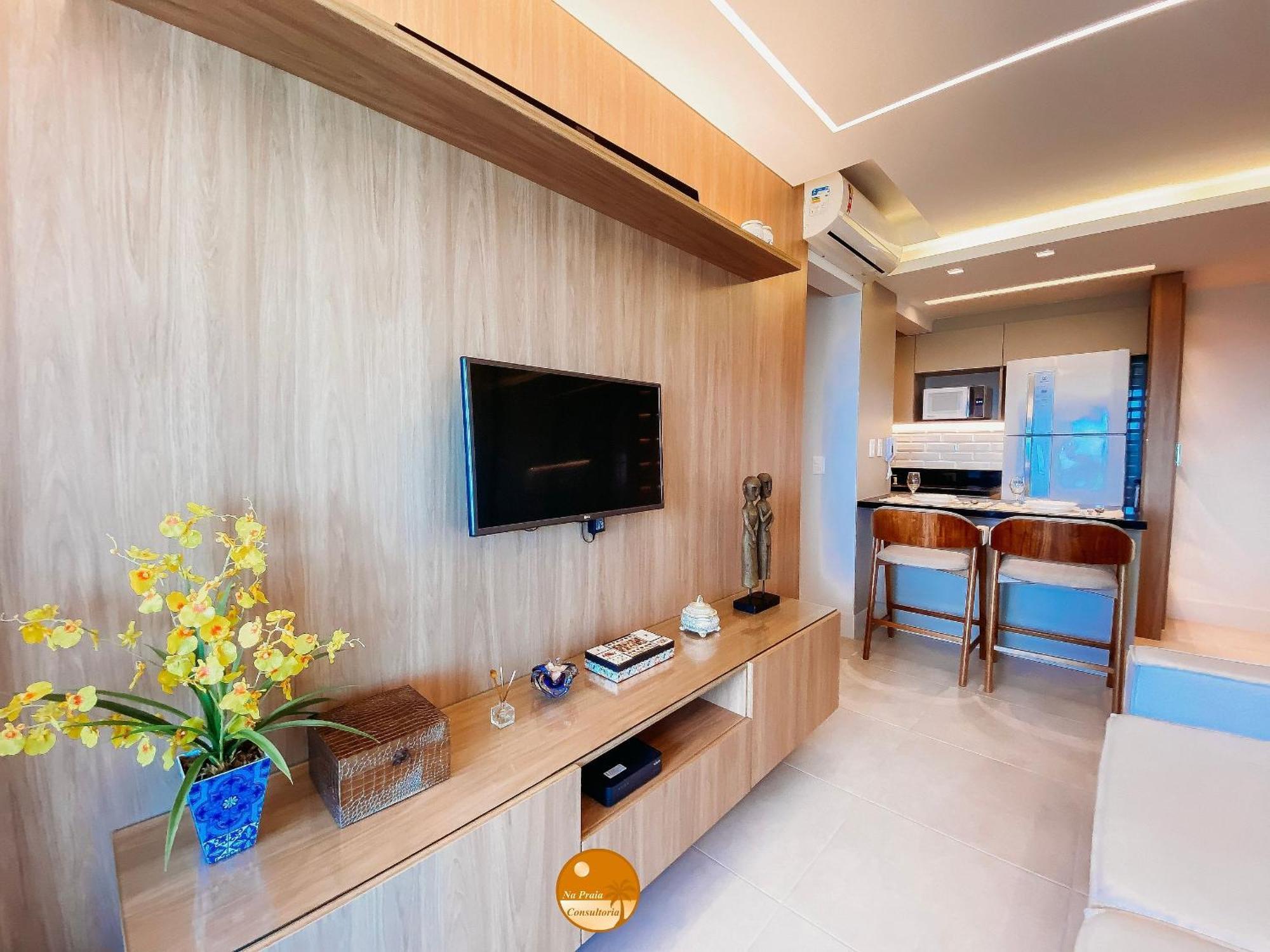 Ferienwohnung Pe Na Areia, Piscina Borda Infinita, Vaga De Garagem, Portaria 24 Hs Salvador da Bahia Zimmer foto