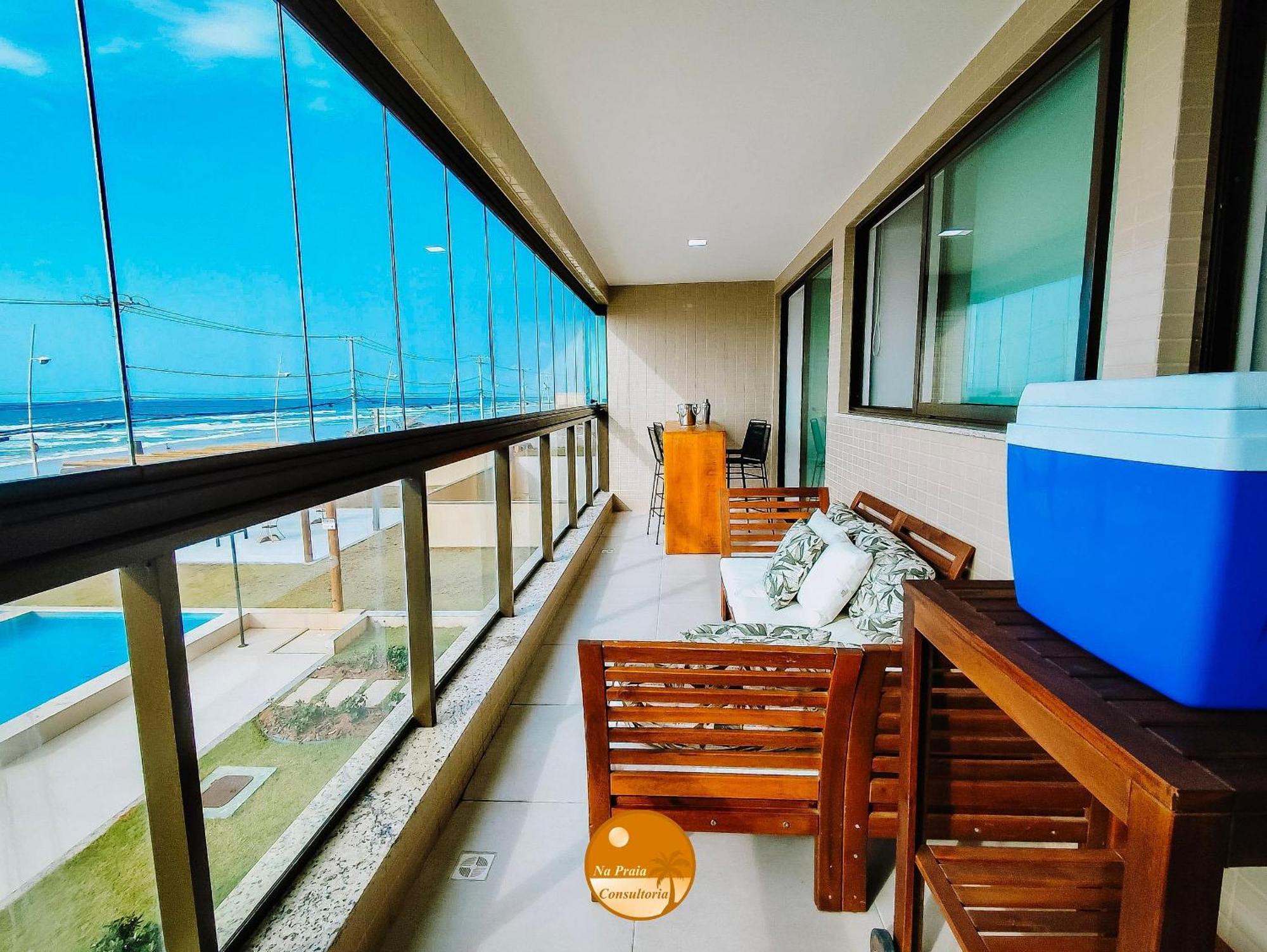 Ferienwohnung Pe Na Areia, Piscina Borda Infinita, Vaga De Garagem, Portaria 24 Hs Salvador da Bahia Zimmer foto